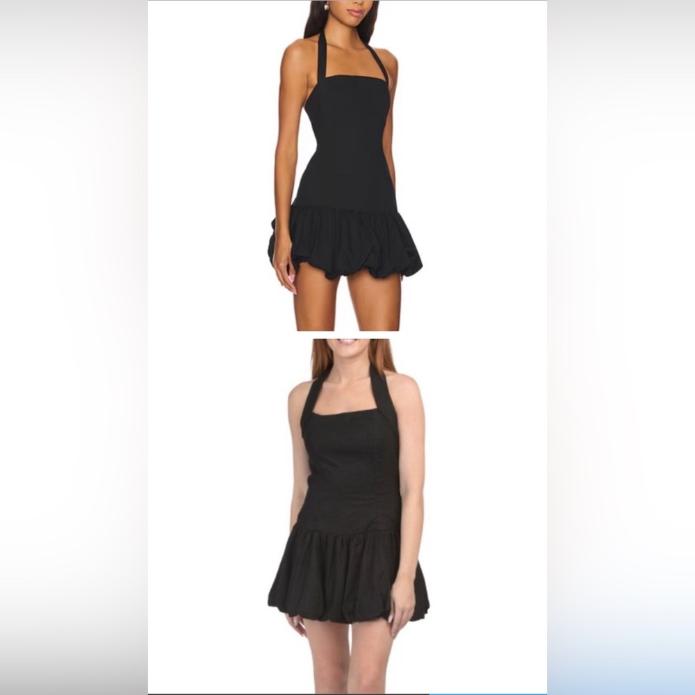 HOUSE OF HARLOW 1960 Bubble Black Dress Women’s Size L New with Tags
